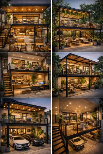 Mezannine Cafe Modern di Pagedangan