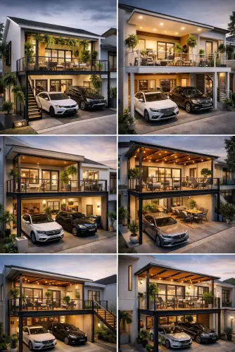 Mezannine Teras Rumah Keren di Pagedangan